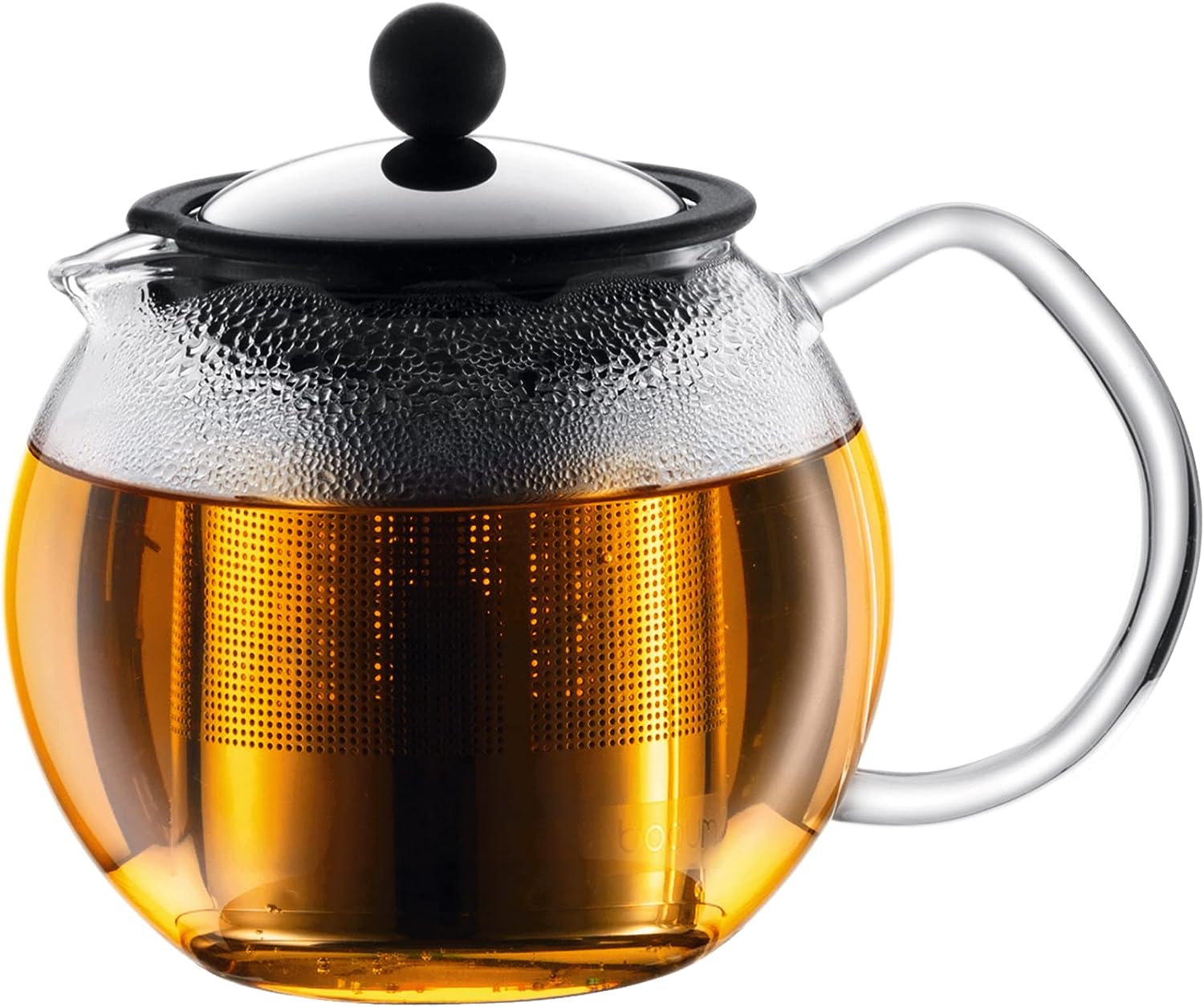 Bodum Assam Tea Maker (French Press System, Permanent Stainless Steel Filter)