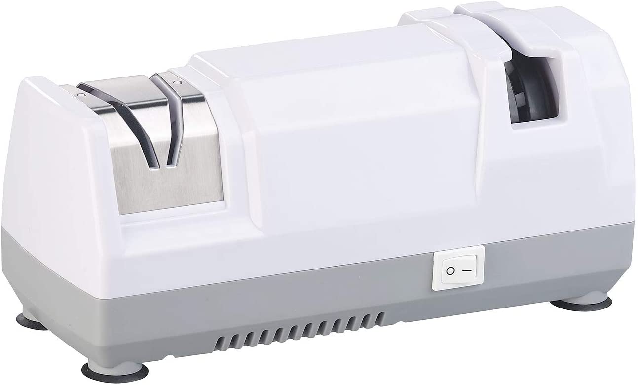 ROSENSTEIN & SOHNE Rosenstein & Söhne Whetstone: professional electric diamond knife sharpener, coarse and fine grinding, 40 W (sharpener)