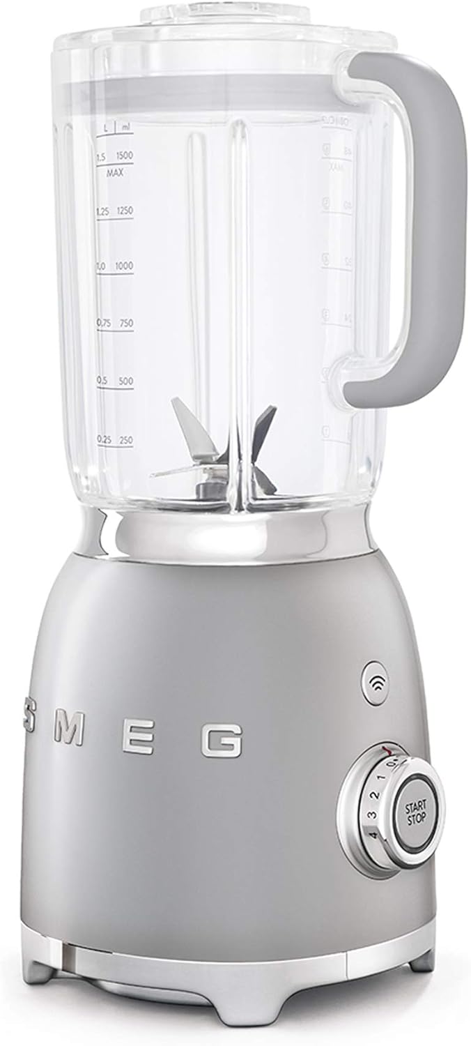 Smeg BLF01SVEU Blender BLF01SVEU-silver, Silver