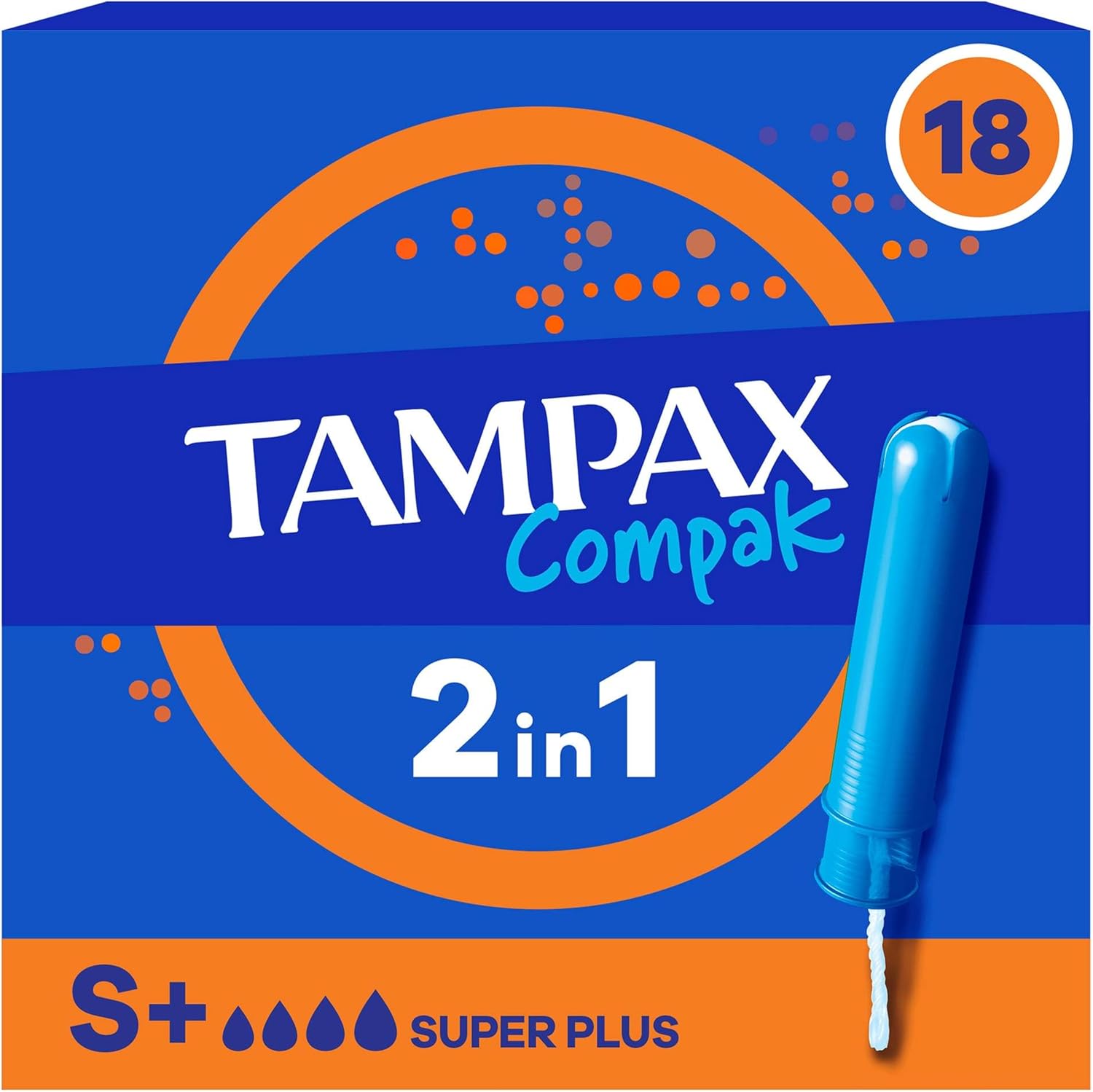 TAMPAX COMPAK SUPERPLUS 18U