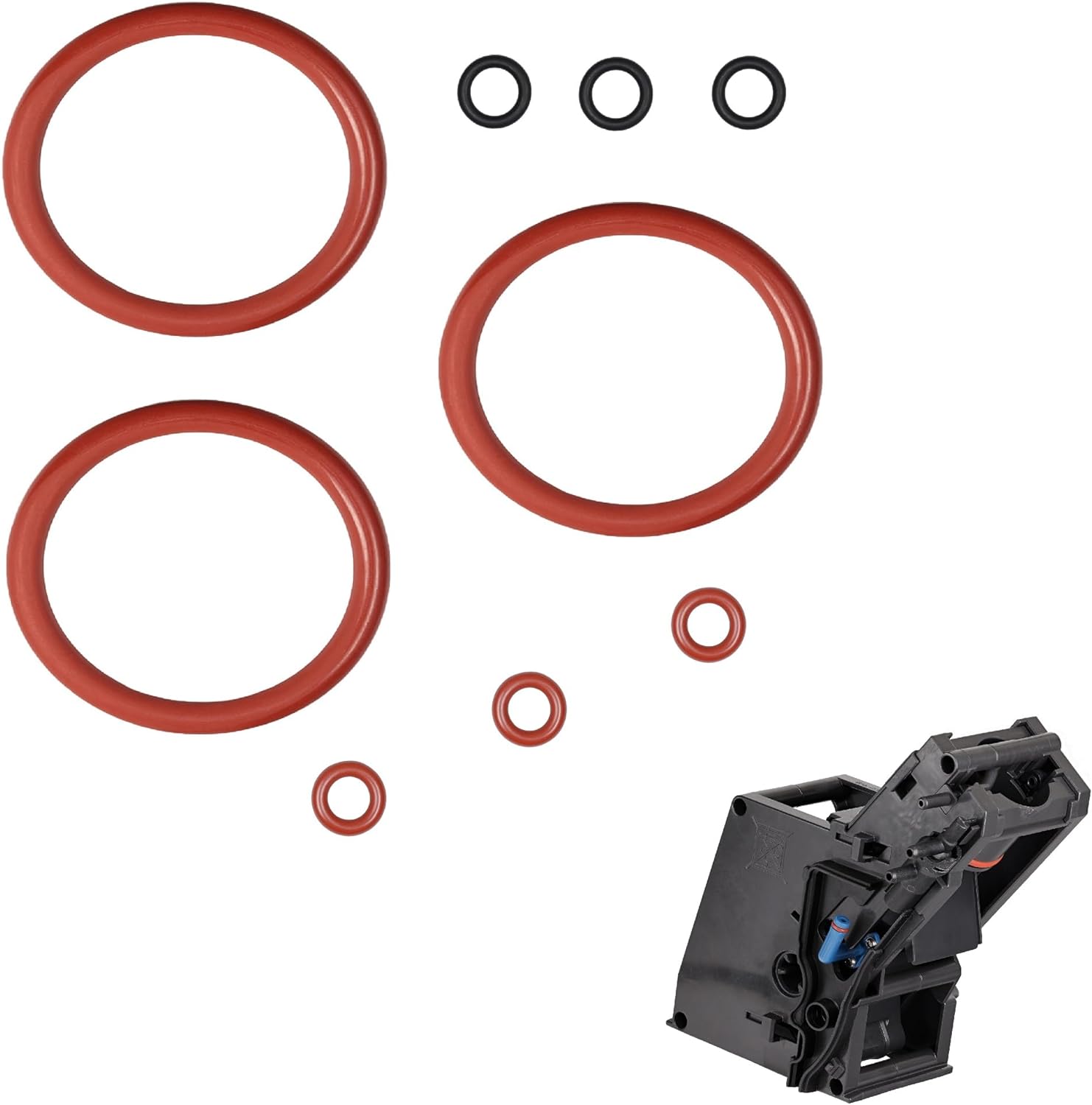 Snapworld-Kaffee Maintenance Kit Seal O-Ring for Brewing Group Outlet Nozzle Compatible with Siemens EQ5 EQ6 EQ7 EQ8 Bosch Vero Neff and Gaggenau Fully Automatic Coffee Machines Set-48 Snapworld coffee