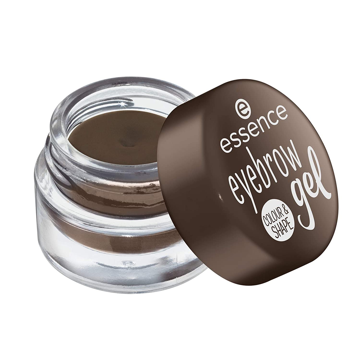 essence cosmetics essence Eyebrow Gel Colour & Shape Eyebrows, No. 01 Brown, Thickening, Defining, Long-Lasting, Matte, Vegan, Nanoparticles Free, Perfume Free (3g), brown ‎01