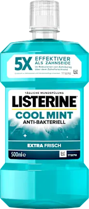 Listerine Mouthwash Cool Mint, 500 ml