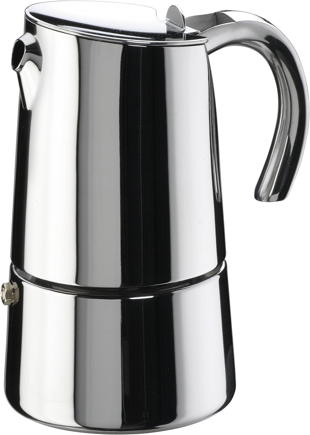 Pinti Inox Bella espresso maker Mokka, stainless steel, silver