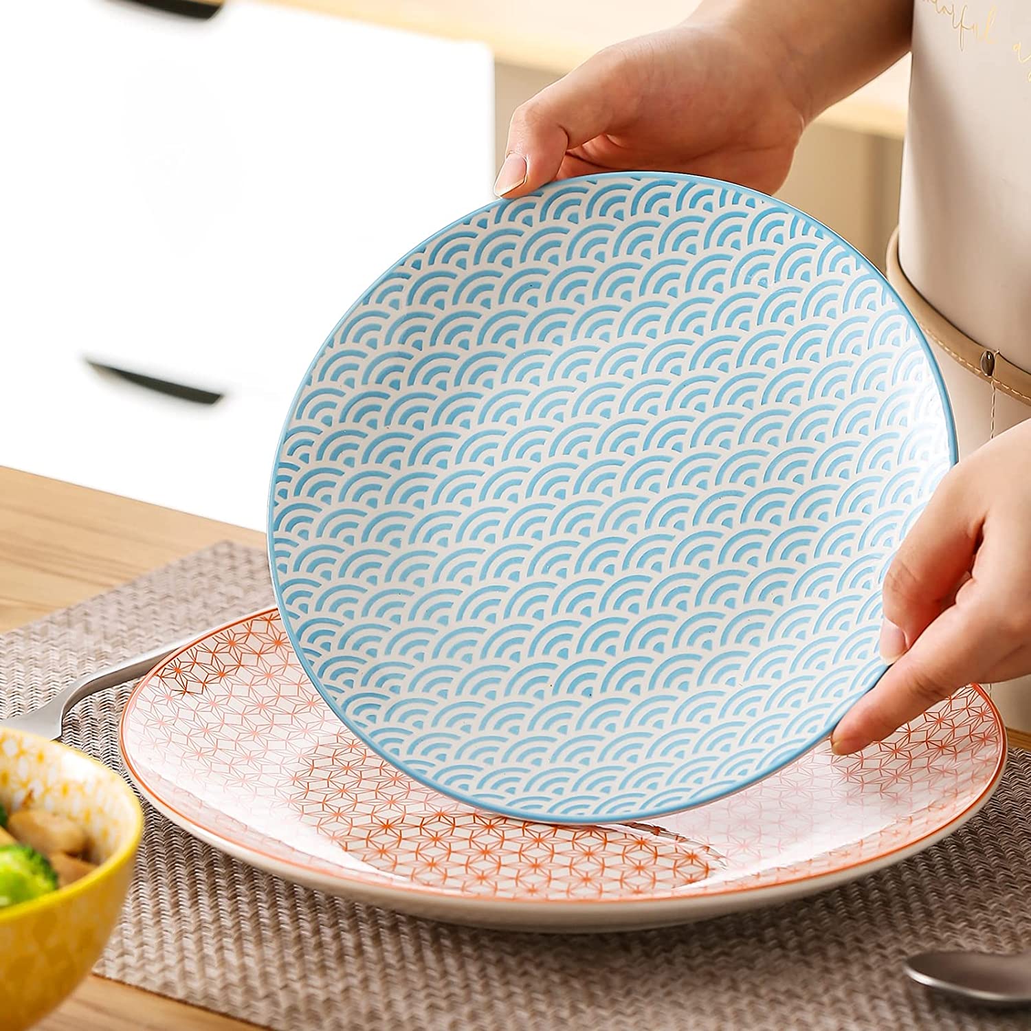 Vancasso Natsuki Dinner Set, Multi-Coloured