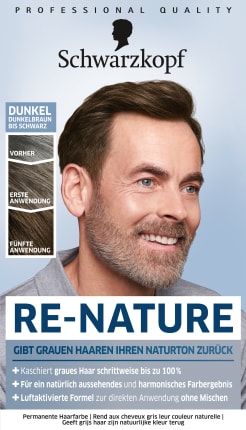 Schwarzkopf Re-Nature Hair Color Men Dark, 1 pc