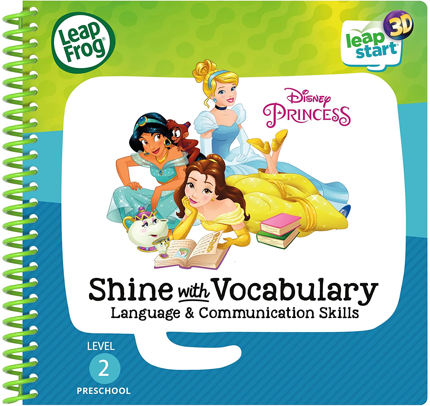 Leapfrog 461803 Vocabulary 3D Activity Book: Disney Princess Learning Toy, 