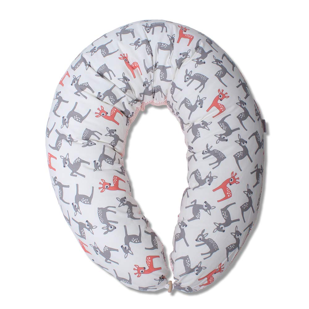 Hobea-Germany Large Nursing Pillow, XXL Maternity Pillow, Side Sleeper Pillow