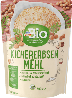 dmBio Flour, chickpea flour, 300 g