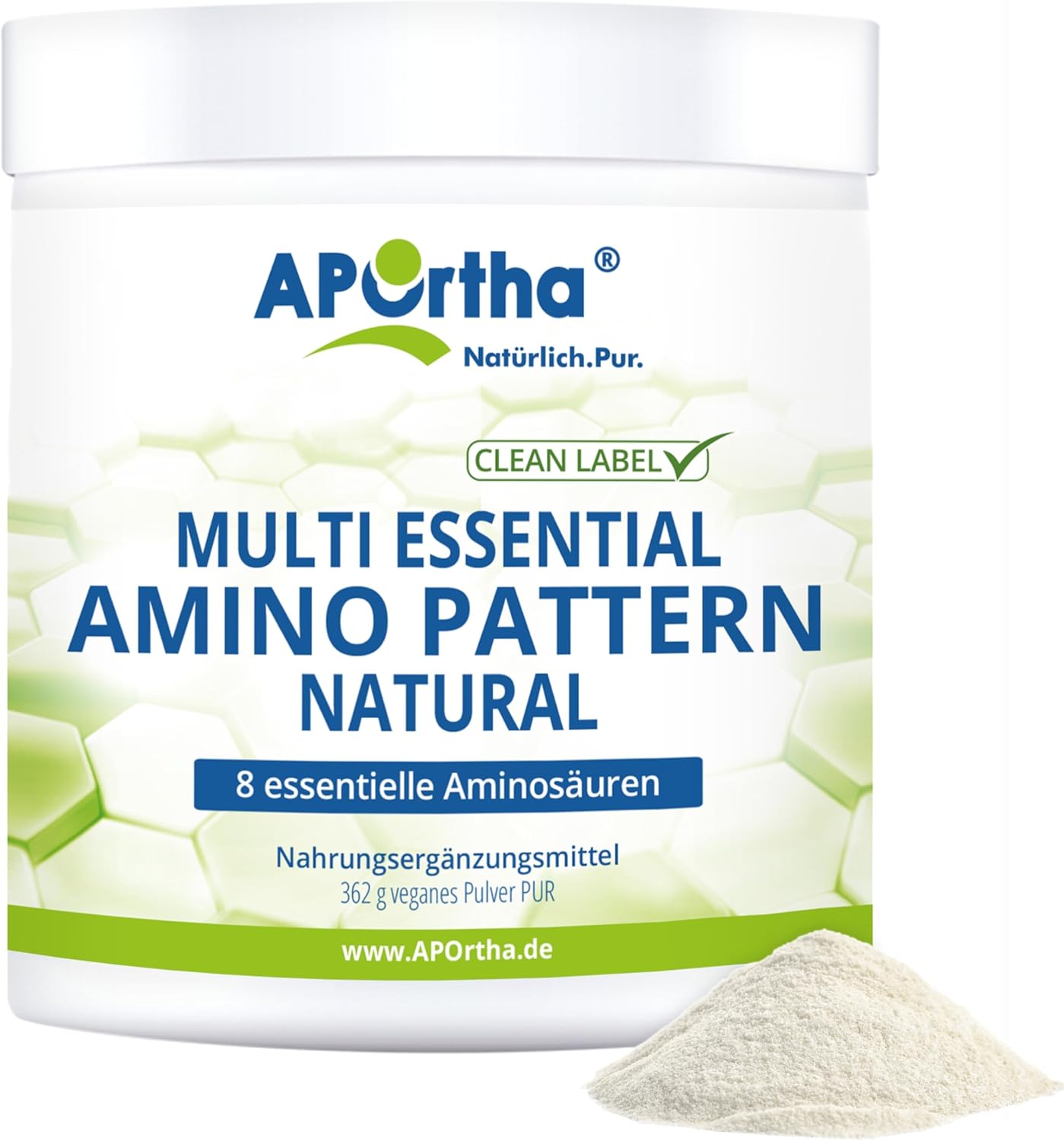 Aportha Essential Amino Design 8 Essential Amino Acids – 362 G Vegan Powder