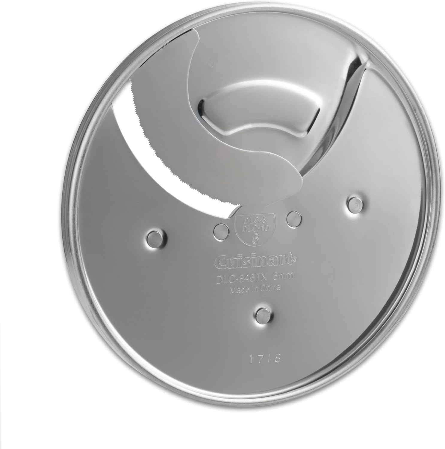 Cuisinart DLC 846TX 6 mm Thick Slicing Disc, Fits 7 and Platinum Silicone Processors