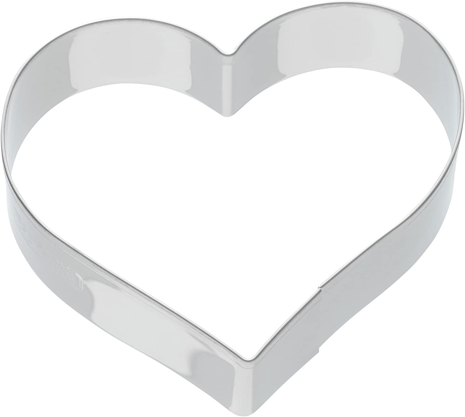 Kaiser Biscuit Cutters \"Alles Liebe Herz\", Stainless Steel