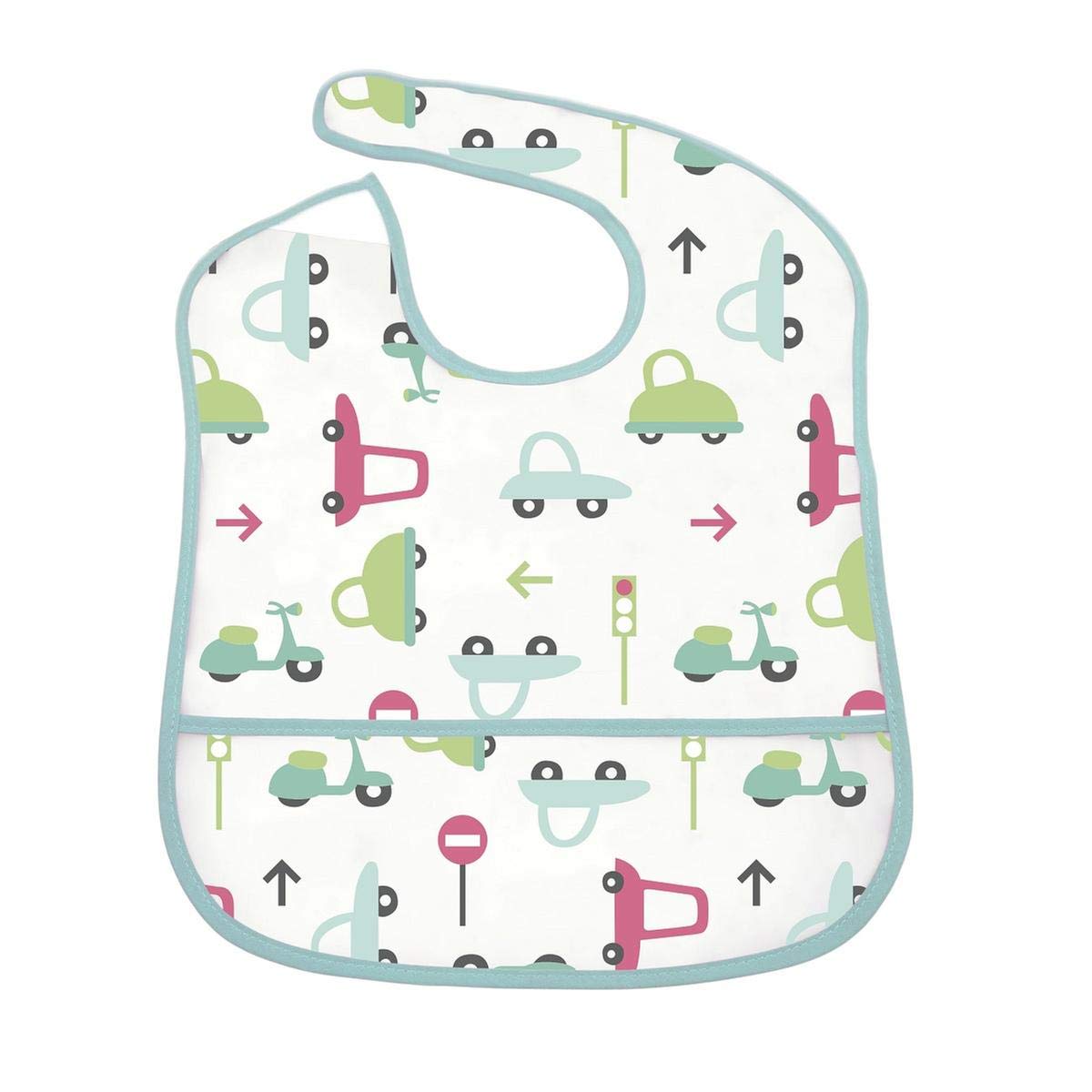 Olmitos Cars Peva Vinyl Bib