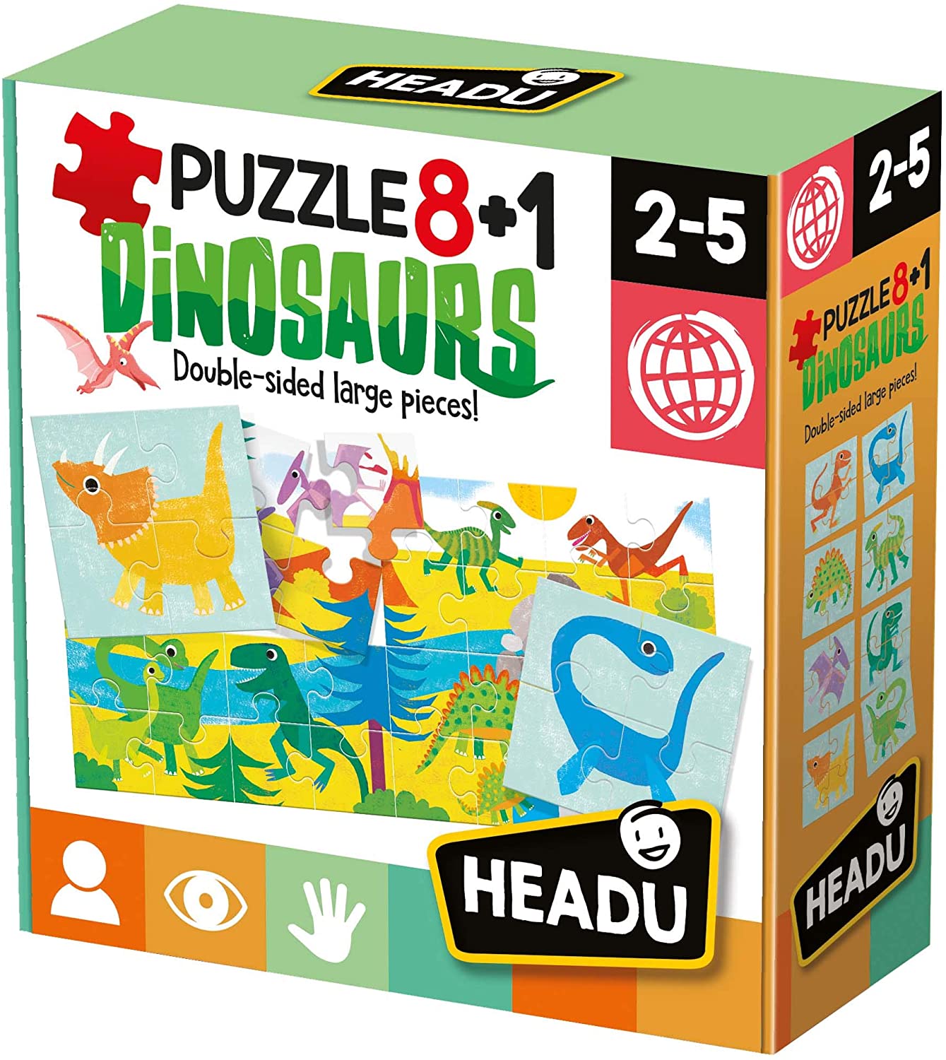 Headu 8 + 1 Dinosaurs