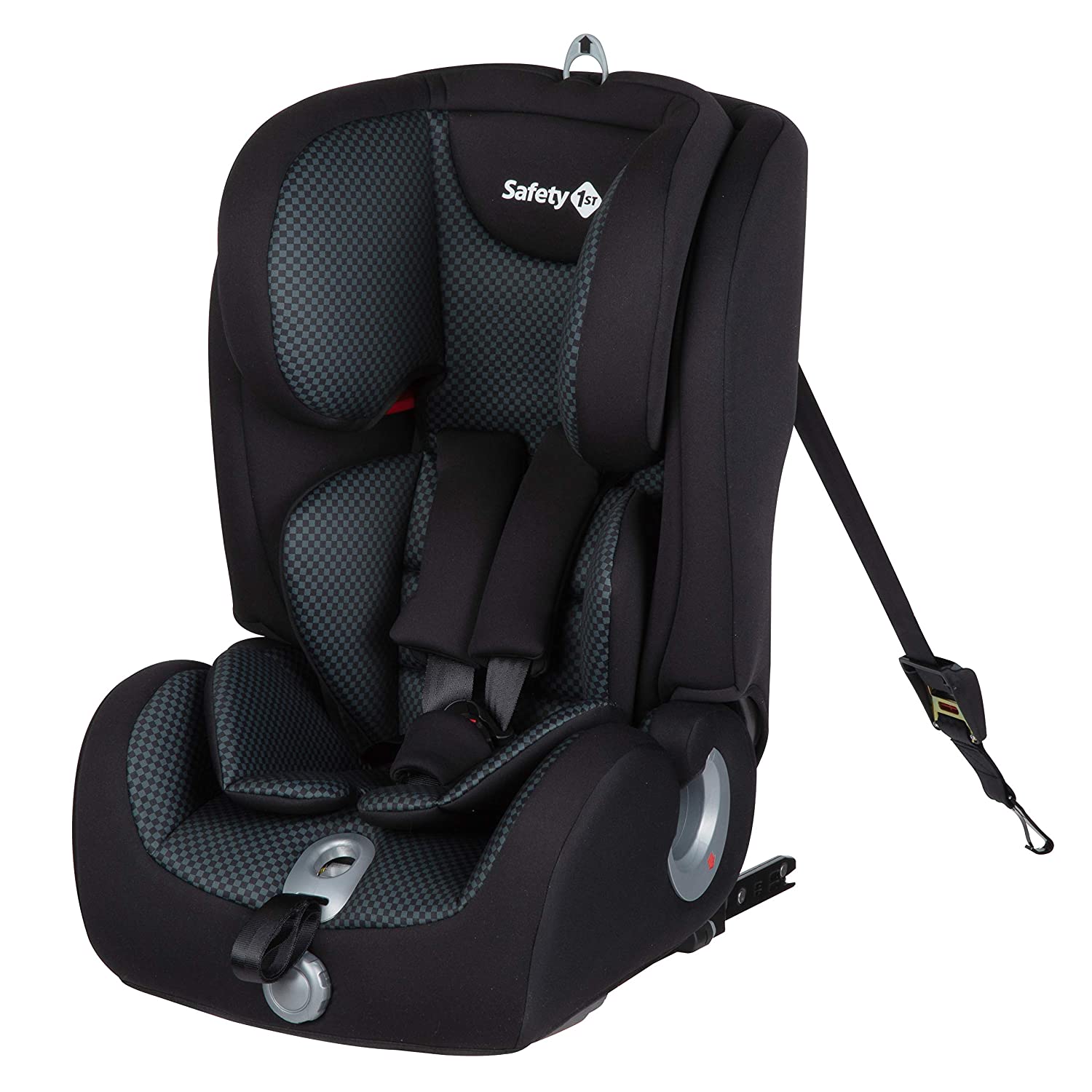 Safety 1st Ever Safe Plus or Ever Fix Child Seat, Grows with Your Child, Group 1/2/3 Car Seat with 5-Point Harness (9-36 kg), Usable from Approx. 9 Months to Approx. 12 Years