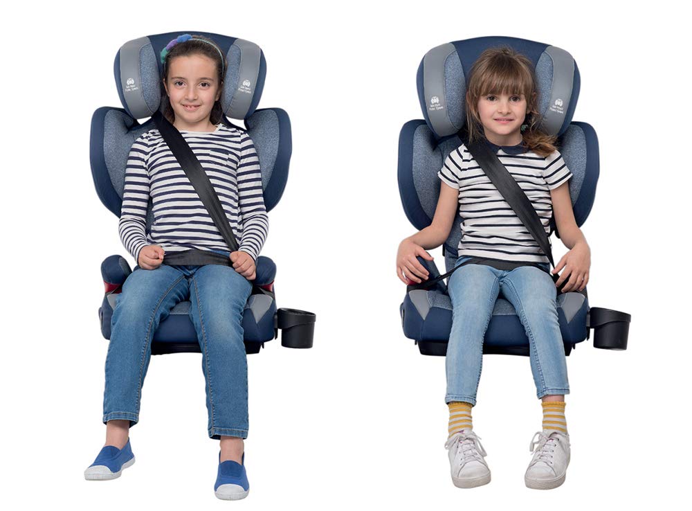 Foppapedretti Best duoFix Car Seat Group 2-3 (15-36 kg) for Children from 3 to 12 Years Cherry