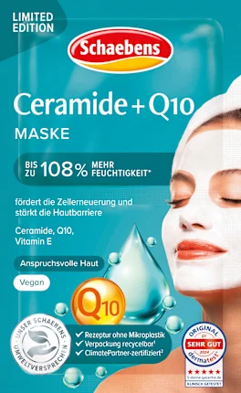 Schaebens Face mask Ceramide + Q10, 10 ml
