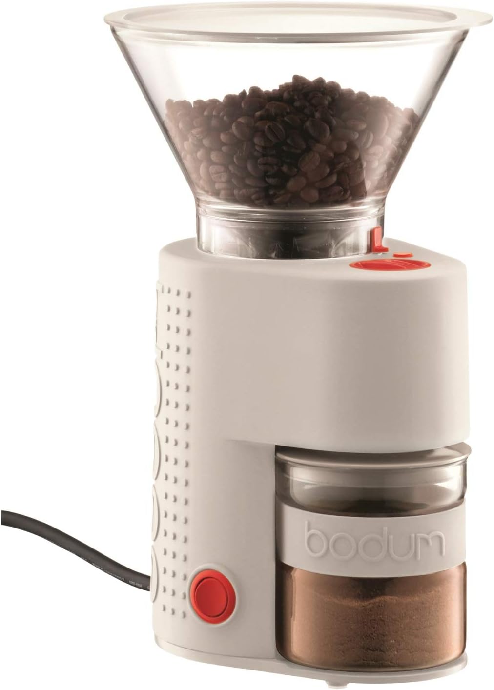 Bodum, 10903-913EURO-3, Bistro Coffee Grinder, White