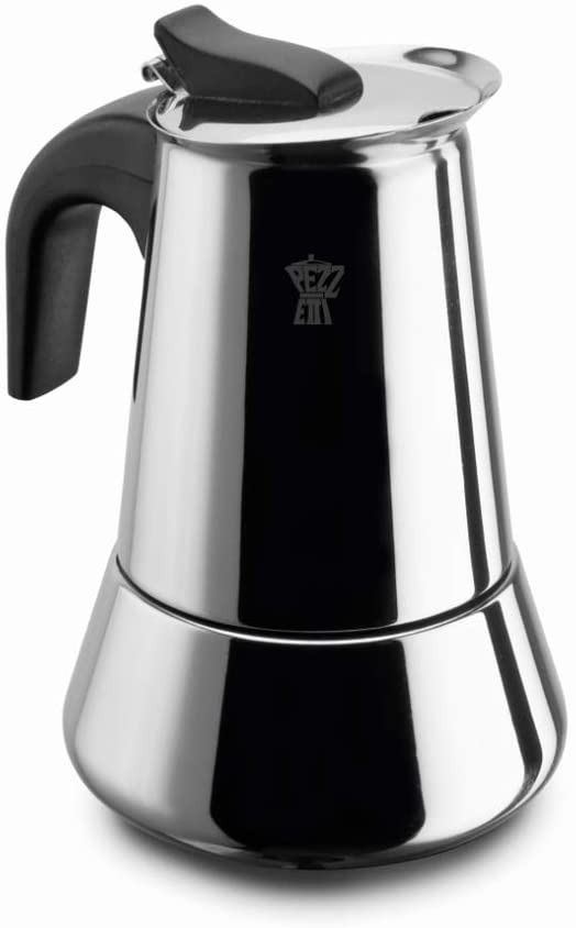 Pezzetti SteelExpress Stainless Steel Moka Pot 2 cup