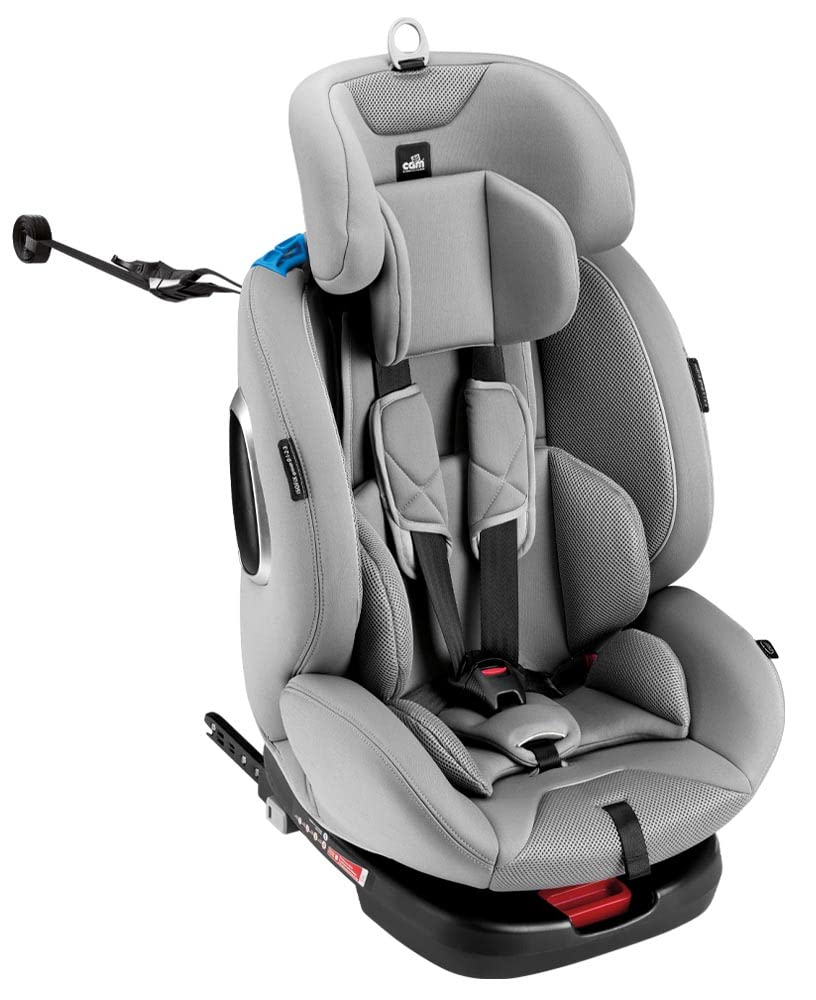 CAM Il Mondo del Bambino - art.S170/T177 - Autositz Panoramic Evo - Gruppe 0/1/2/3 - mit Drehsitz - GRAU