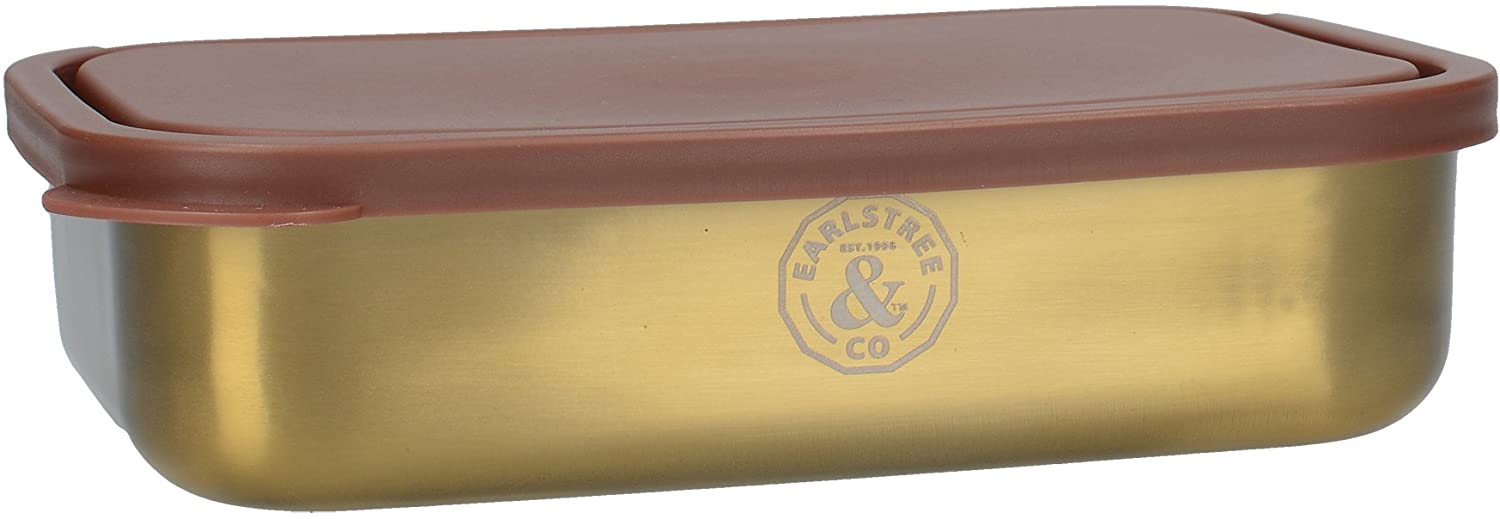 Creative Tops Stainless Steel Lunch Box – 13 x 4.5 x 7.2 cm