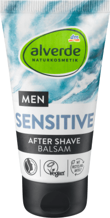 alverde MEN After shave balm sensitive, 75 ml