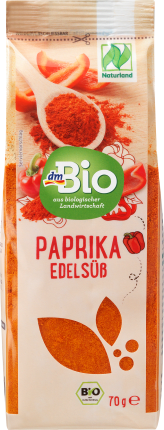 dmBio Paprika, edelsüß, Naturland, 70 g