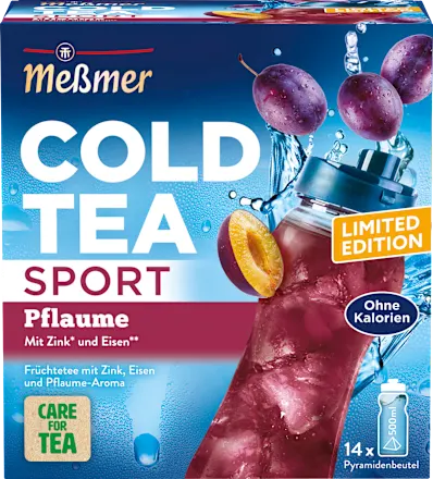 Meßmer Cold Tea Sport Plum (14 tea bags), 38.5 g