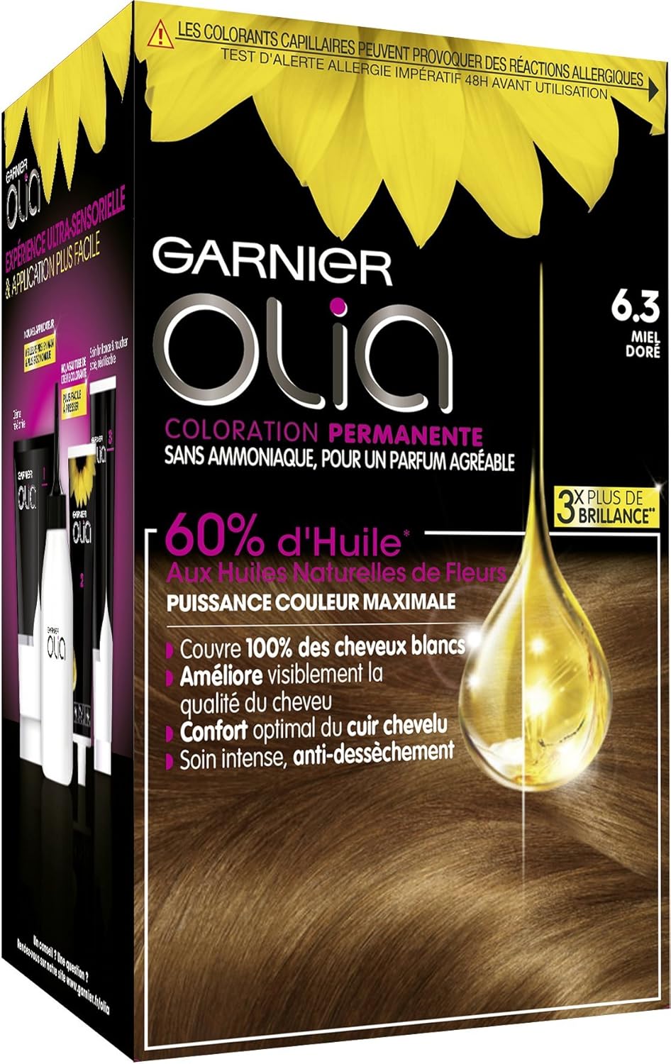 Garnier Olia Hair coloring n° 6.3