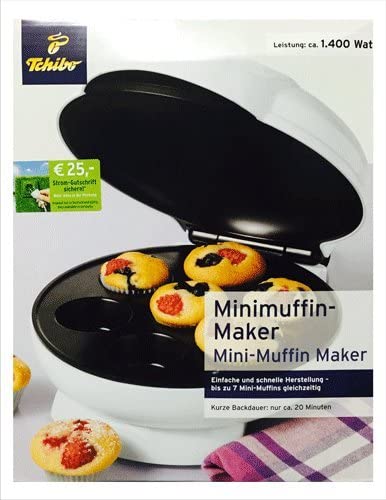 TCM Tchibo Minimuffin Maker Short Back, 1400 Watt
