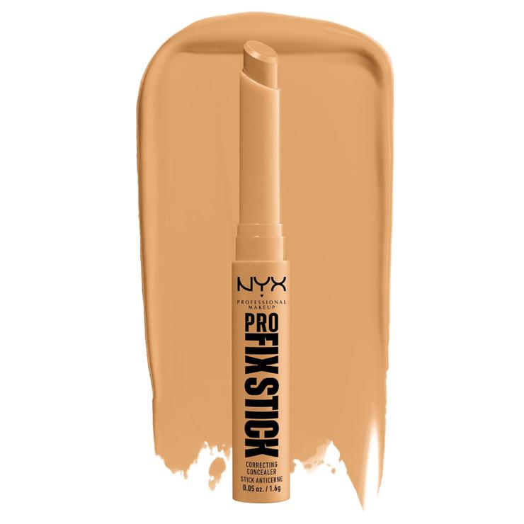 NYX Professional Makeup Corrective Concealer, Conceals Dark Circles, Blemishes, Dark Spots and Discolorations, with Hyaluron, 12 Hours Hold, Vegan Formula, Pro Fix Stick, Classic Tan