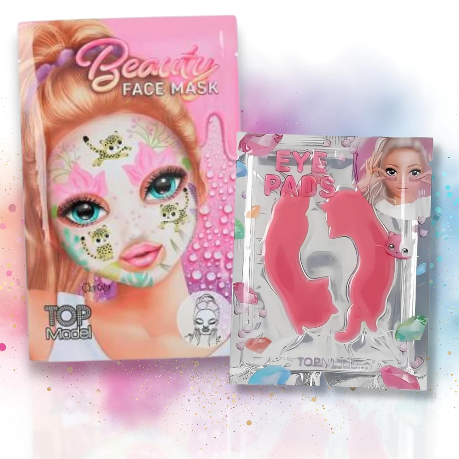 TOPModel Beauty and Me Cloth Mask + TopModel Eye Pads Beauty and Me - TOPModel Beauty & Care