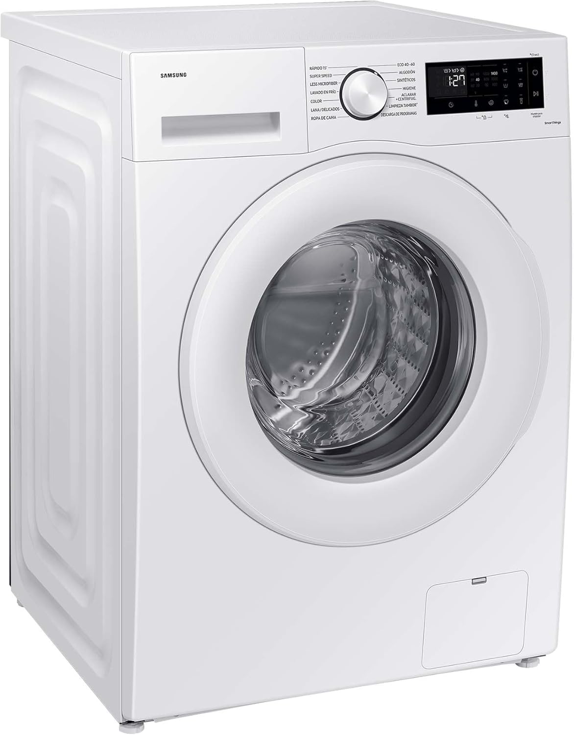 Samsung WW11DG5B25TEEG Washing Machine, 11 kg, 1,400 rpm, Extra Energy Saving, Energy Saving, Energy Efficiency Class A (-10%), AI Ecobubble, SmartThings AI Energy Mode, SuperSpeed 39 Min, Hygiene