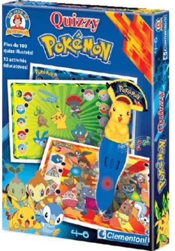 Clementoni – 62038 – Educational Game – The Little Scientist ELECTRONIQUE – Quizzy Pokémon