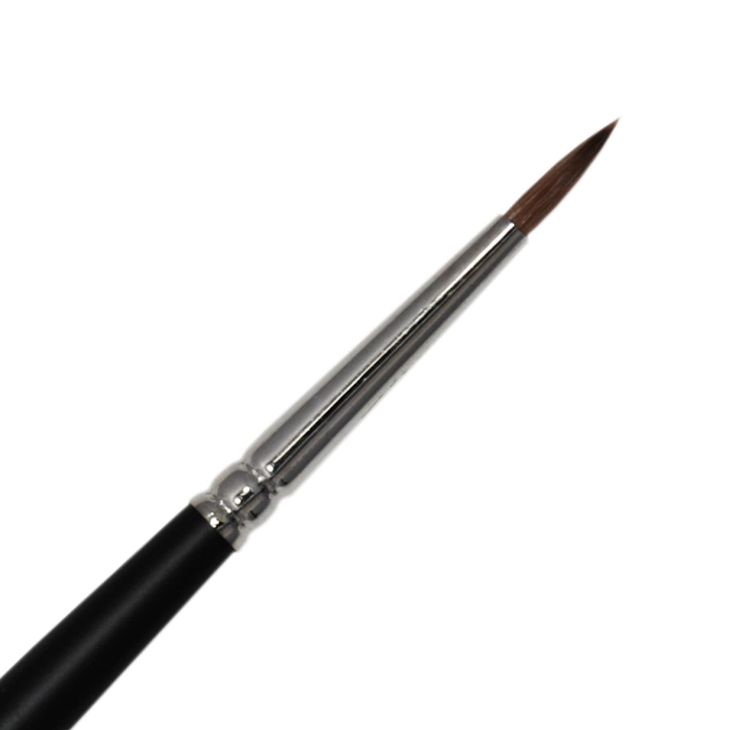 Grimas Professional Makeup Brush Red Sable MR4 Round 4 mm Wide High Quality Brush Very Elastic Suitable for All Types of Makeup Ideal for Children Makeup, ‎round