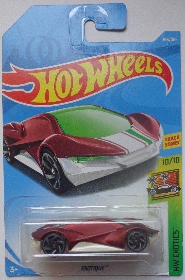 Hot Wheels Mattel 2018 Hw Exotics Exotique Red 1: 64