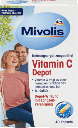 Mivolis Vitamin C Depot, Kapseln 40 St., 22 g