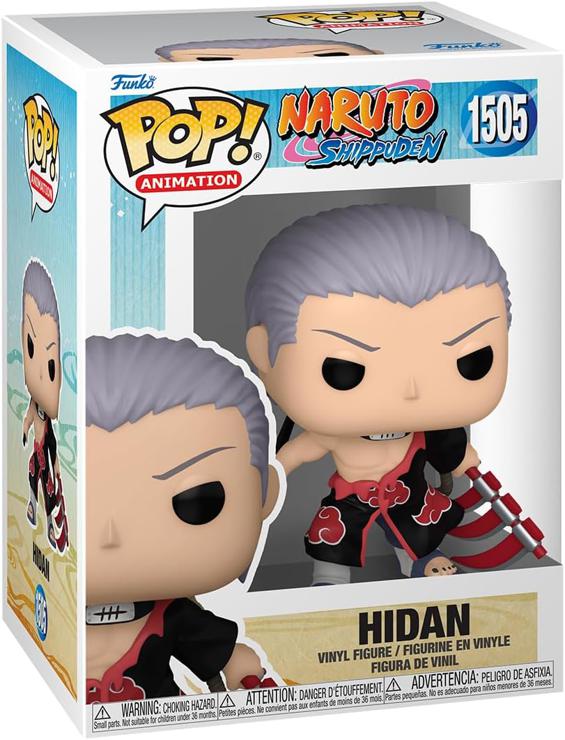Funko Pop! Animation: Naruto - Hidan - 1/6 Cotes Pour UNE Variant de pursuite rare - Figure en vinyle à Collectionner - Toy for children and adults