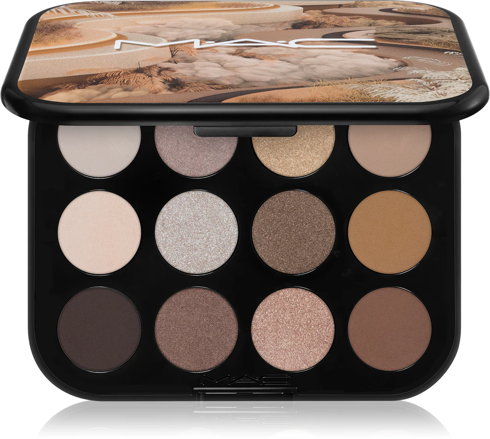 MAC Cosmetics Connect In Color Eye Shadow Palette 12 shades eyeshadow palette