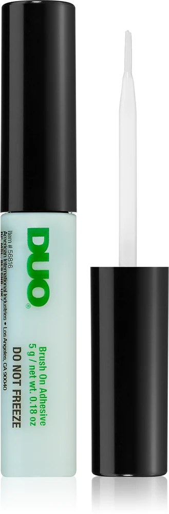MAC Cosmetics Duo Brush On Striplash Glue for artificial eyelashes with brush Farbton White/Clear 5 g