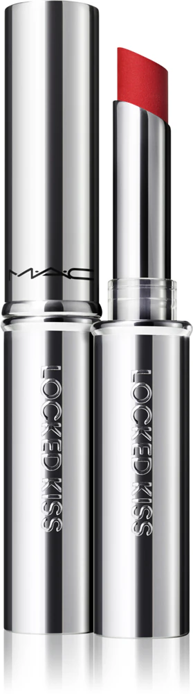 MAC Cosmetics Locked Kiss 24h Lipstick long-lasting lipstick with a mattifying effect Farbton Ruby True 1,8 g