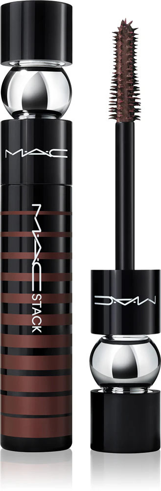 MAC Cosmetics M·A·CStack Mascara Superstack Mega Brush Eyelash-lengthening volume mascara Farbton Chestnut 12 ml