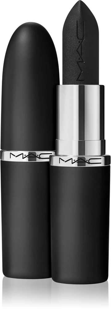 MAC Cosmetics MACximal Silky Matte Lipstick Mattifying lipstick Farbton Caviar 3,5 g