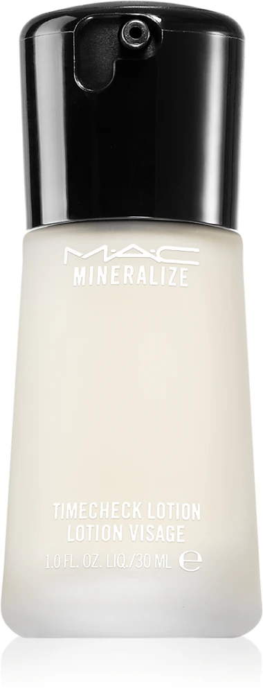 MAC Cosmetics Mineralize Timecheck Lotion Intensive moisturizer firms the skin and refines pores