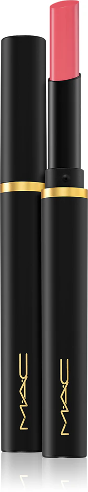 MAC Cosmetics Powder Kiss Velvet Blur Slim Stick matte moisturizing lipstick Farbton Stay Curious 2 g