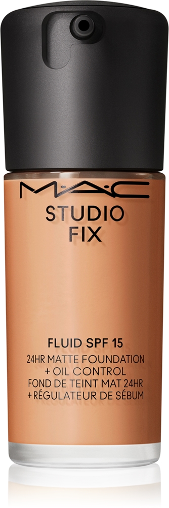 MAC Cosmetics Studio Fix Fluid SPF 15 24HR Matte Foundation + Oil Control mattifying make-up SPF 15 Farbton NC44.5 30 ml