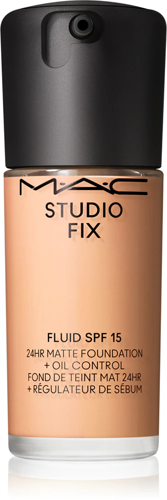 MAC Cosmetics Studio Fix Fluid SPF 15 24HR Matte Foundation + Oil Control mattifying make-up SPF 15 None