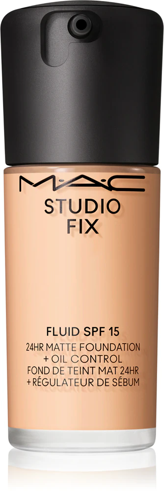 MAC Cosmetics Studio Fix Fluid SPF 15 24HR Matte Foundation + Oil Control mattifying make-up SPF 15 Farbton N5 30 ml