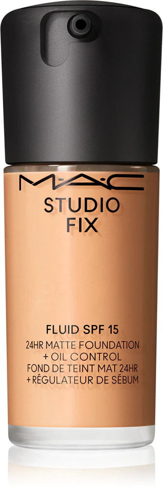 MAC Cosmetics Studio Fix Fluid SPF 15 24HR Matte Foundation + Oil Control mattifying make-up SPF 15 Farbton C4.5 30 ml