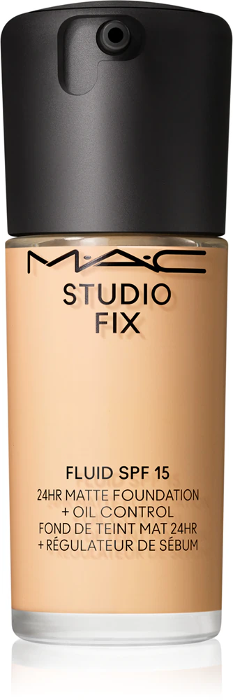 MAC Cosmetics Studio Fix Fluid SPF 15 24HR Matte Foundation + Oil Control mattifying make-up SPF 15 None